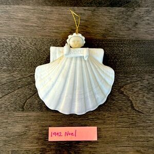 Margaret Furlong 1992 Porcelain “Noel”
Angel Christmas Ornament